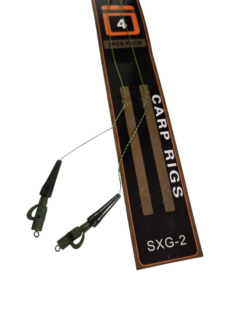 Готовые поводки Carp Rigs №4 2шт WEIDA